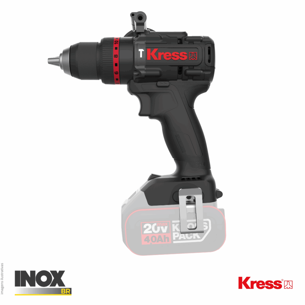 Especificações
Torque máximo: 95 Nm
Velocidade sem carga: 0-500/2.000 rpm
Taxa de impacto: 0-8.500/34.000 ipm
Peso: 1,25 kg
Capacidade de perfuração: Concreto 55 mm Madeira 13 mm Metal 13 mm