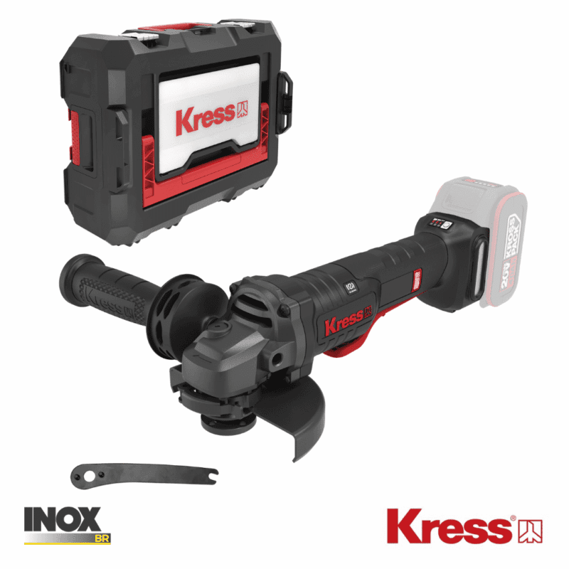 20 V ESMERILHADEIRA ANGULAR BRUSHLESS - GATILHO PADDLE - 125 MM (KUH04.91)