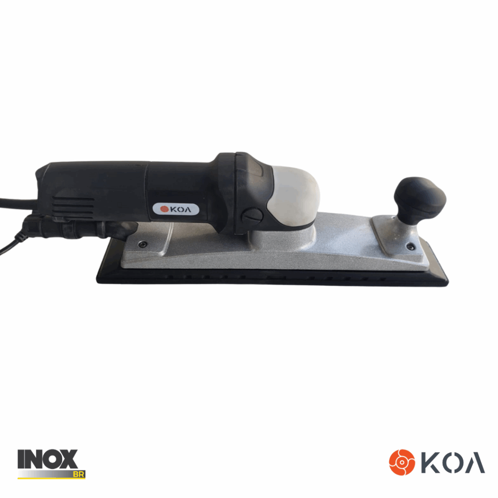 ÓRBITA MM-IN: 5-3/16”
TAMANHO DO BLOCO MM: 80*400
FUROS: MULTIFUROS
VELOCIDADE MÁXIMA SEM CARGA: 4000 – 7000 RPM
CONTROLE DE VELOCIDADE: SIM
CLIPS PARA LIXA: SIM
TAMANHO DO CONECTOR DA EXTRAÇÃO DE PÓ: 1-1/16” (27MM)
PESO: 2,9KGS